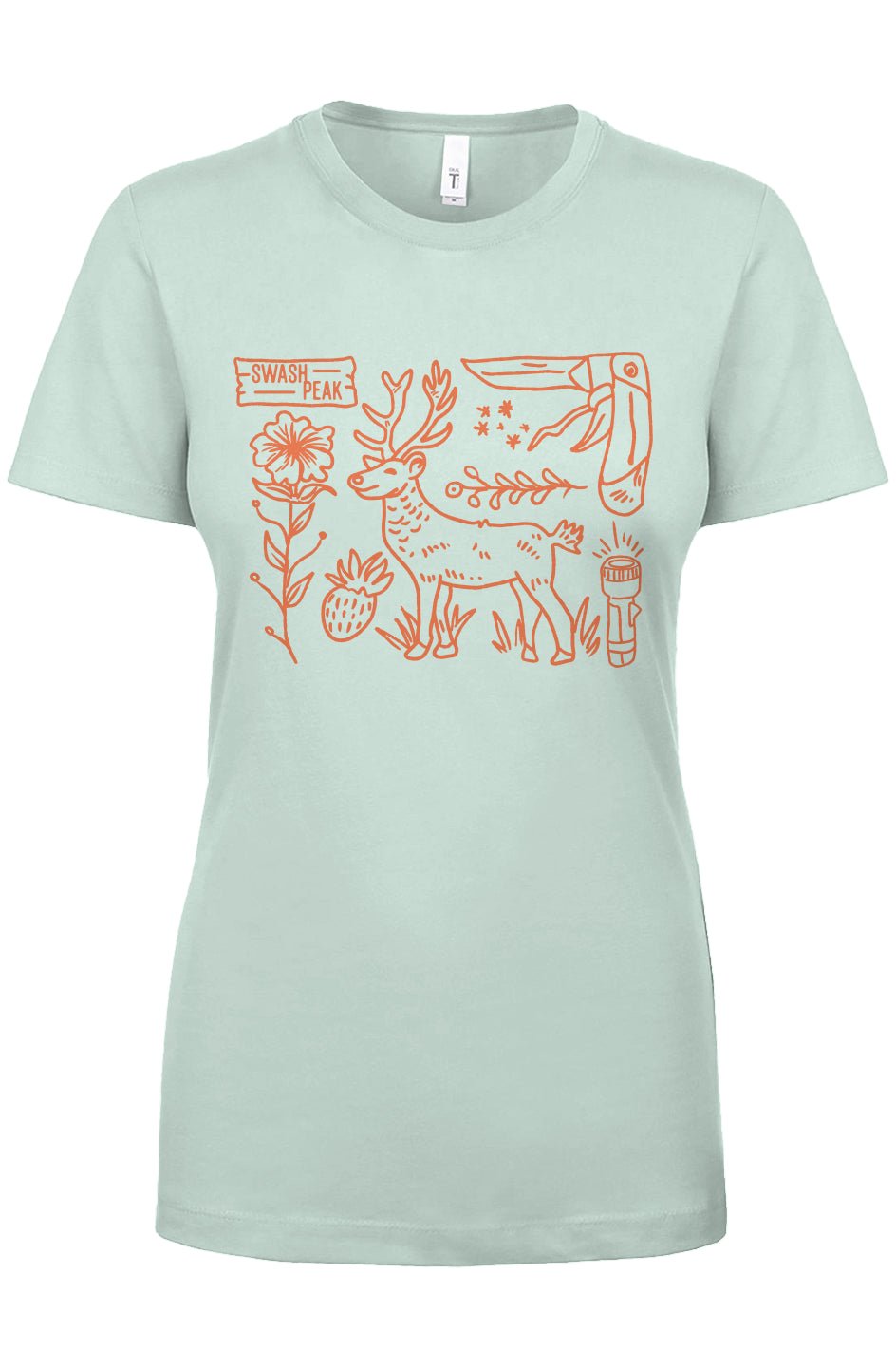 Wild Deer Women's Tee - Swash Peak