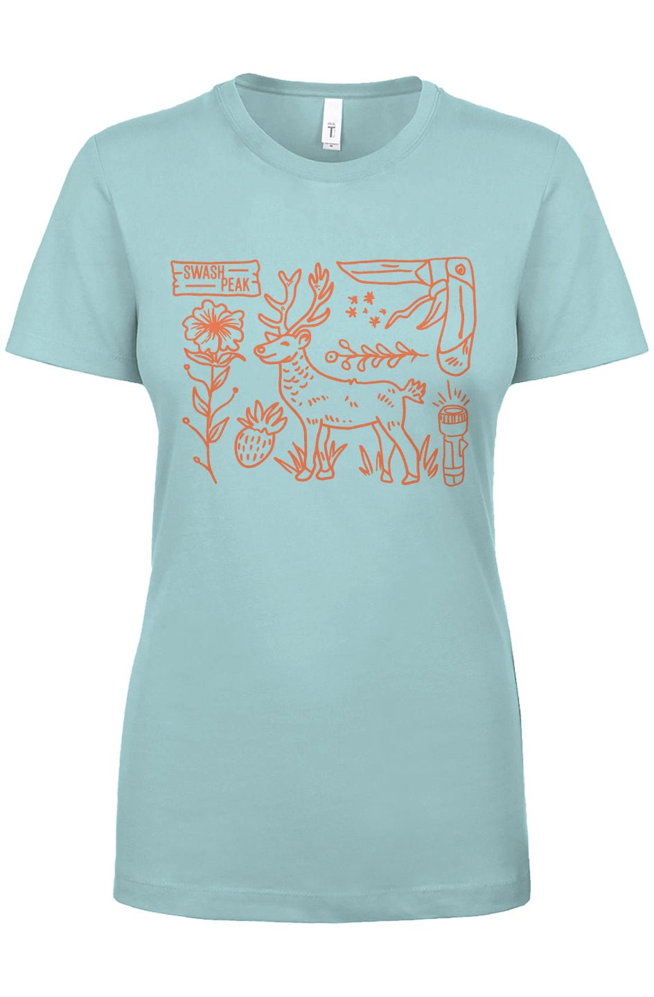 Wild Deer Women's Tee - Swash Peak