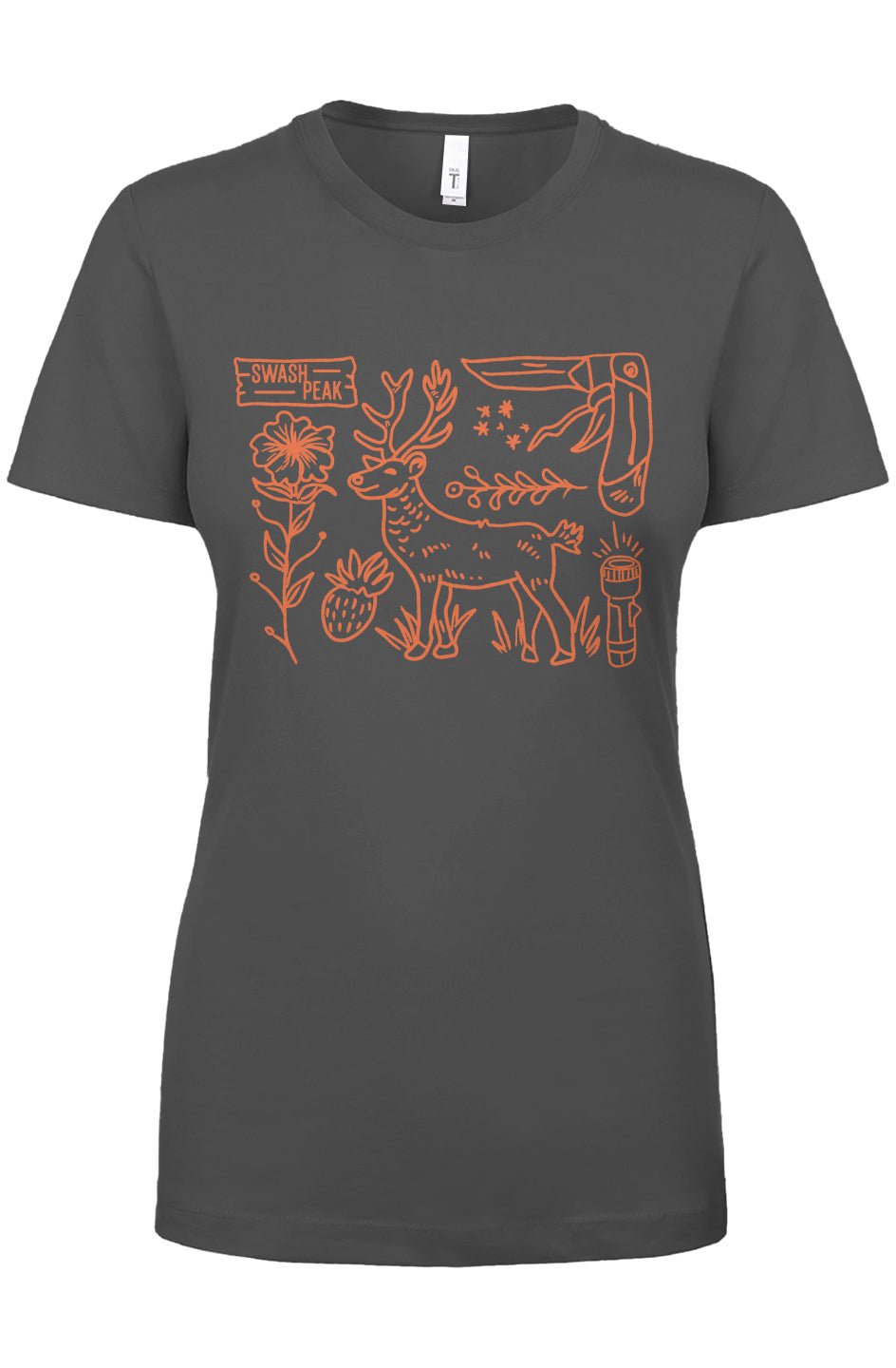 Wild Deer Women's Tee - Swash Peak