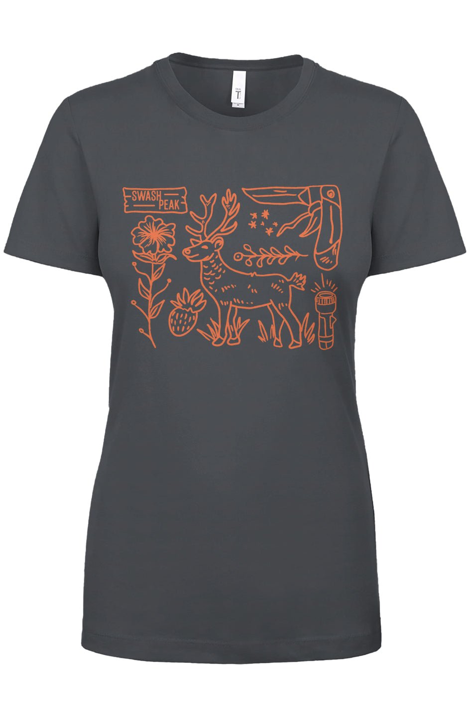 Wild Deer Women's Tee - Swash Peak