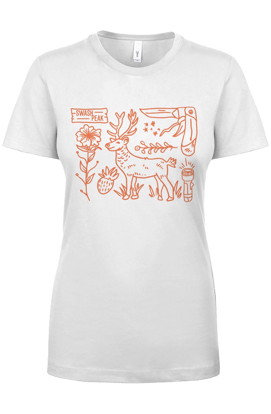 Wild Deer Women's Tee - Swash Peak