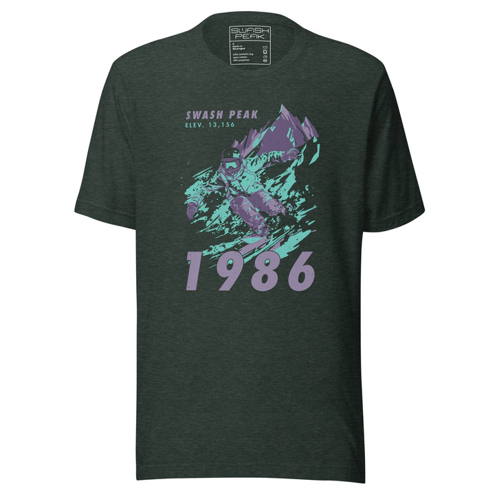 1986 Swash Peak Unisex Tee - Swash Peak