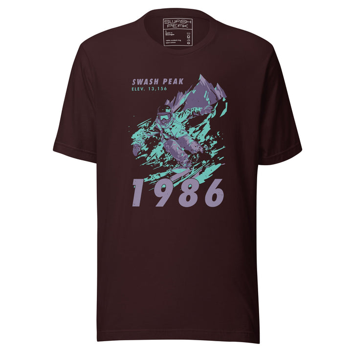 1986 Swash Peak Unisex Tee - Swash Peak