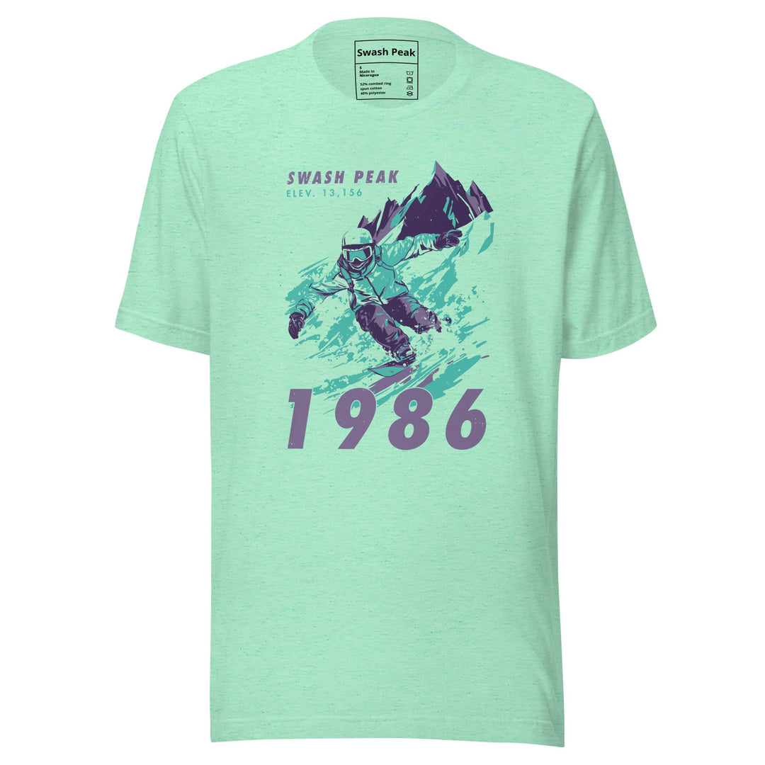 1986 Swash Peak Unisex Tee - Swash Peak