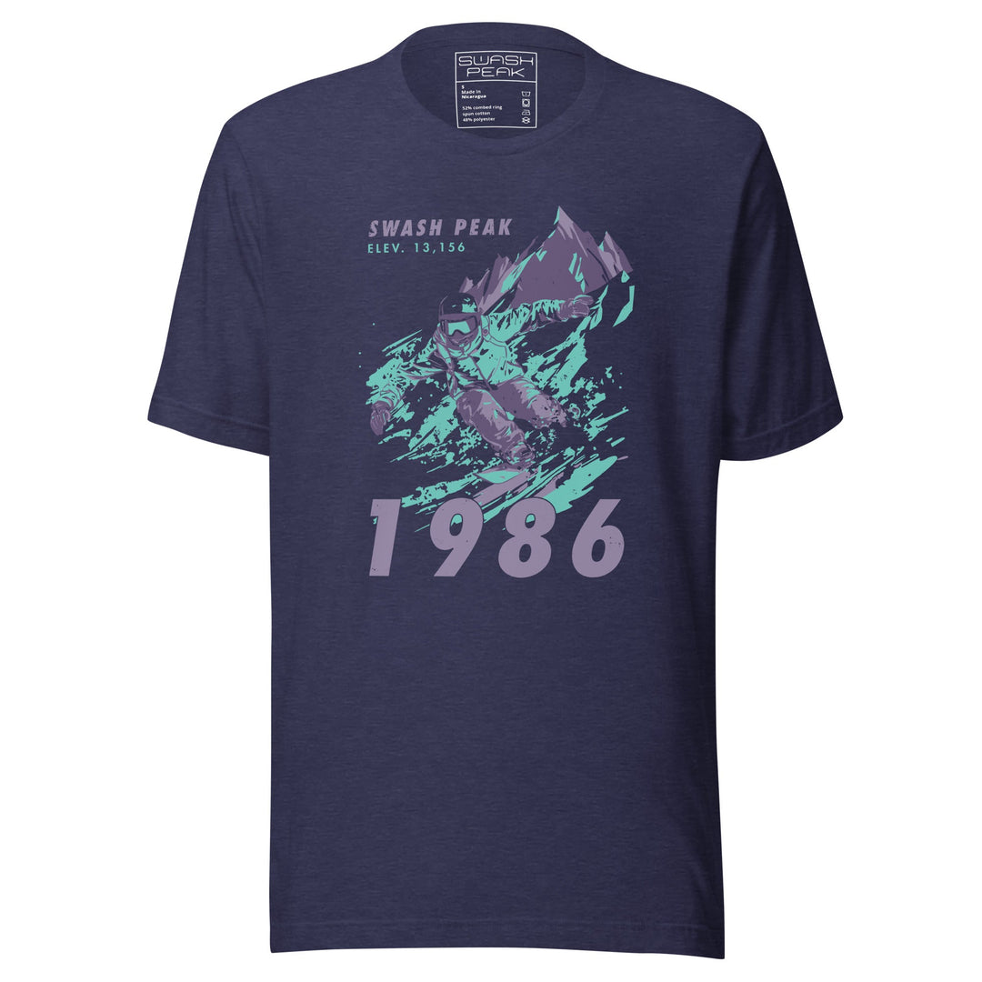 1986 Swash Peak Unisex Tee - Swash Peak