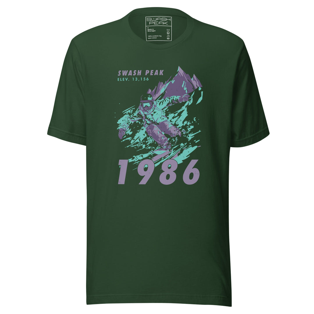 1986 Swash Peak Unisex Tee - Swash Peak