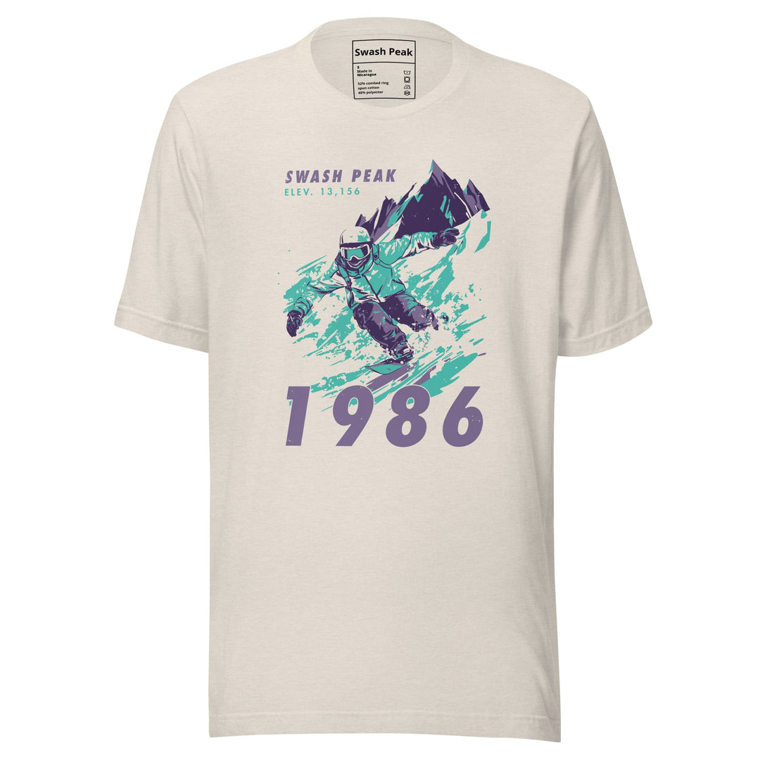 1986 Swash Peak Unisex Tee - Swash Peak