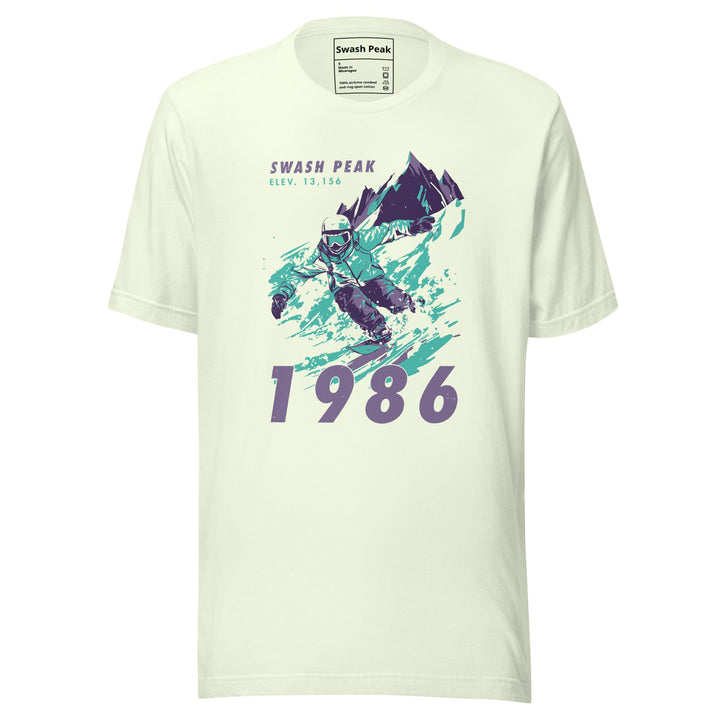1986 Swash Peak Unisex Tee - Swash Peak