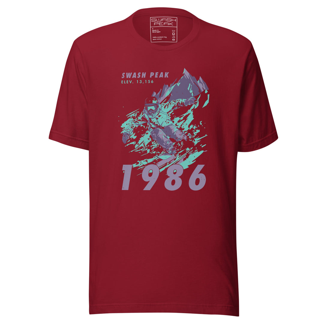 1986 Swash Peak Unisex Tee - Swash Peak