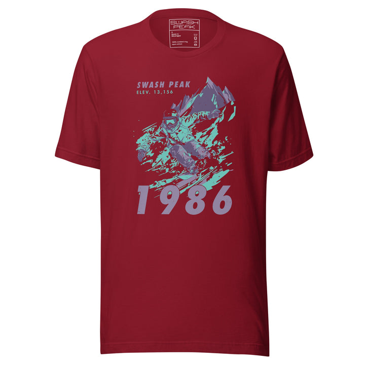 1986 Swash Peak Unisex Tee - Swash Peak