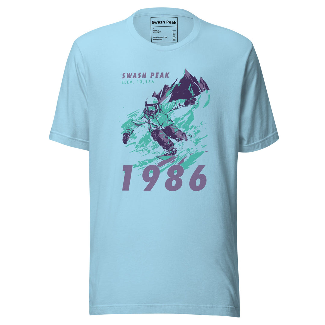 1986 Swash Peak Unisex Tee - Swash Peak