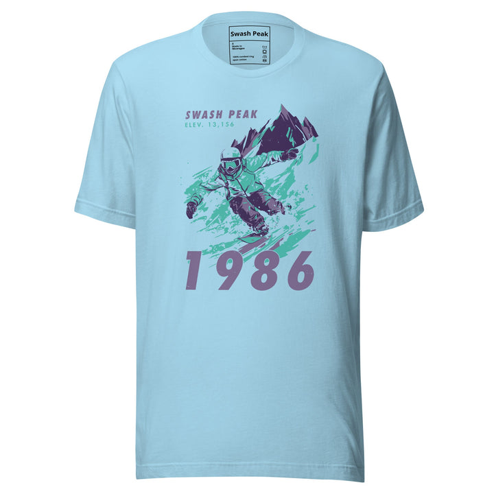 1986 Swash Peak Unisex Tee - Swash Peak
