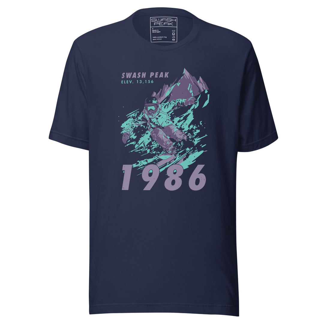 1986 Swash Peak Unisex Tee - Swash Peak