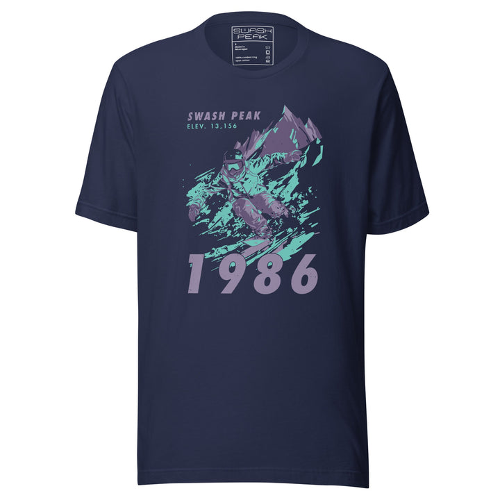 1986 Swash Peak Unisex Tee - Swash Peak