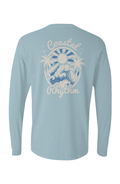 Coastal Rhythm Long Sleeve Unisex Tee