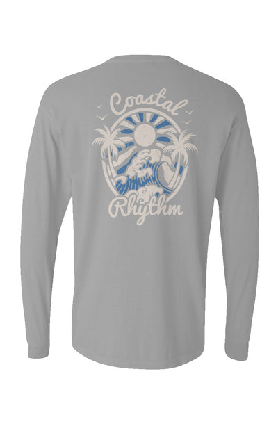 Coastal Rhythm Long Sleeve Unisex Tee