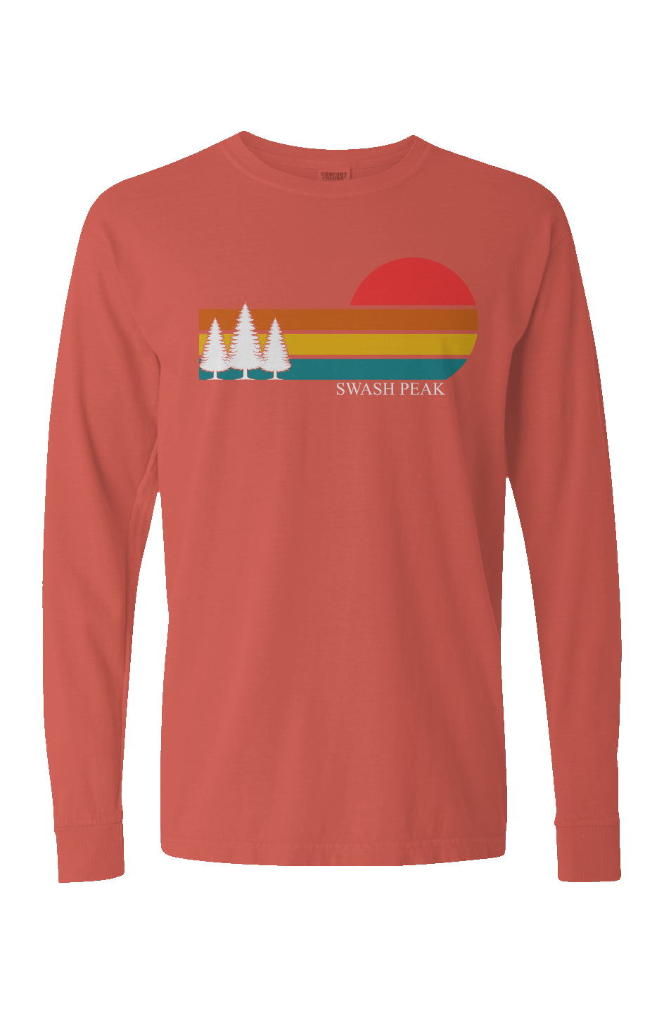 Retro Sunset Long Sleeve Unisex Tee