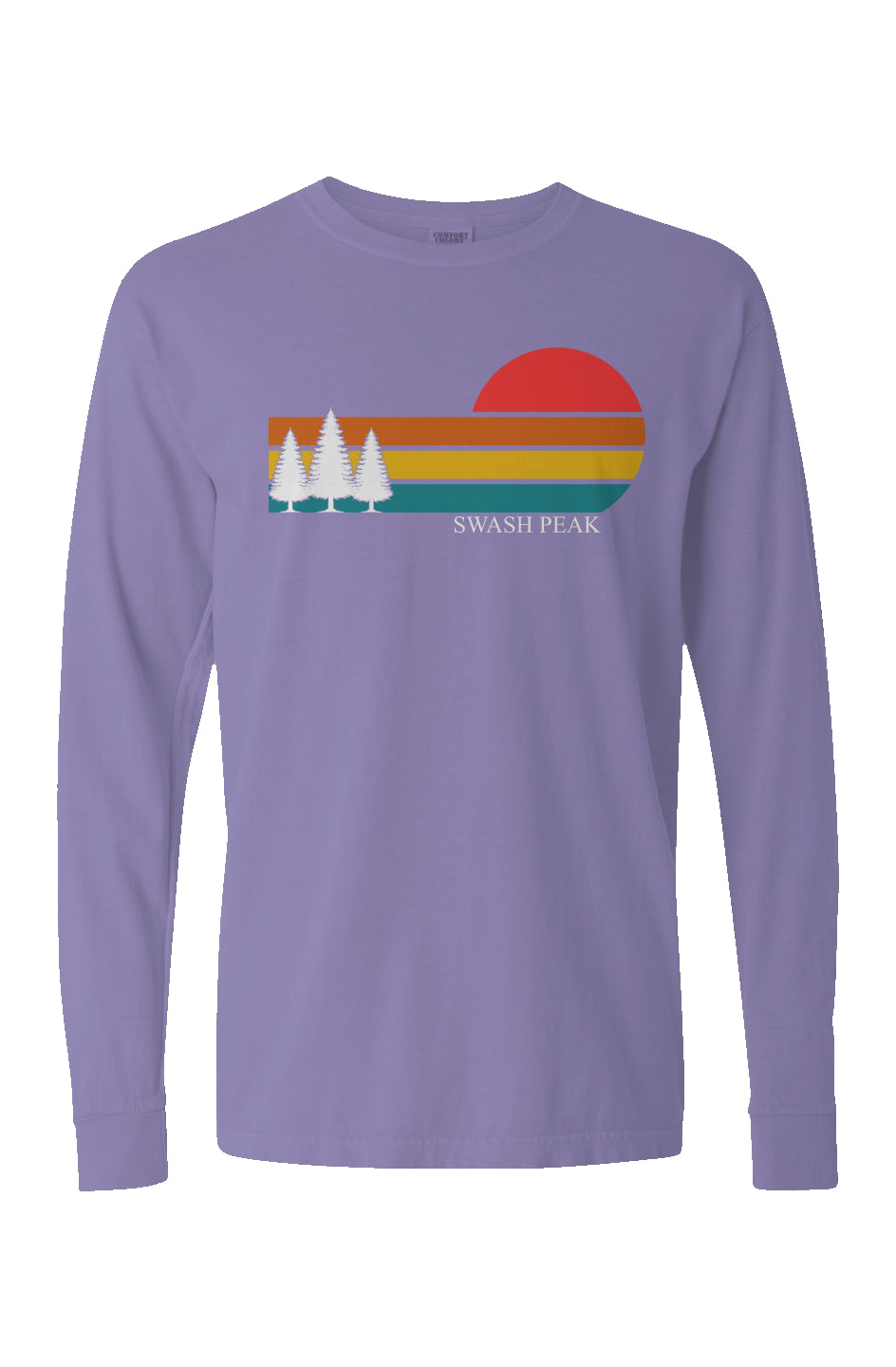 Retro Sunset Long Sleeve Unisex Tee