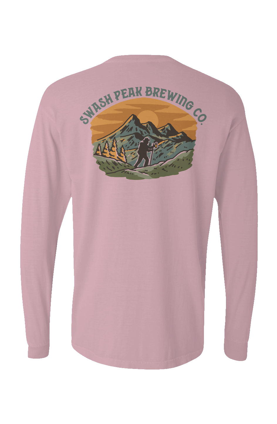 Hiking Beers Long Sleeve Unisex Tee