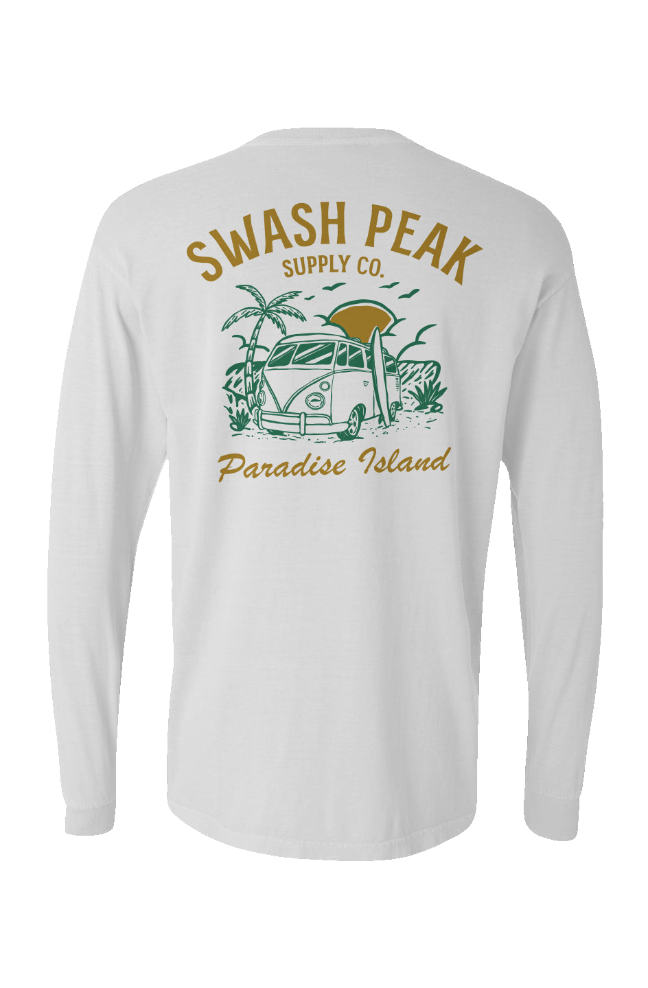 Paradise Island Long Sleeve Unisex Tee