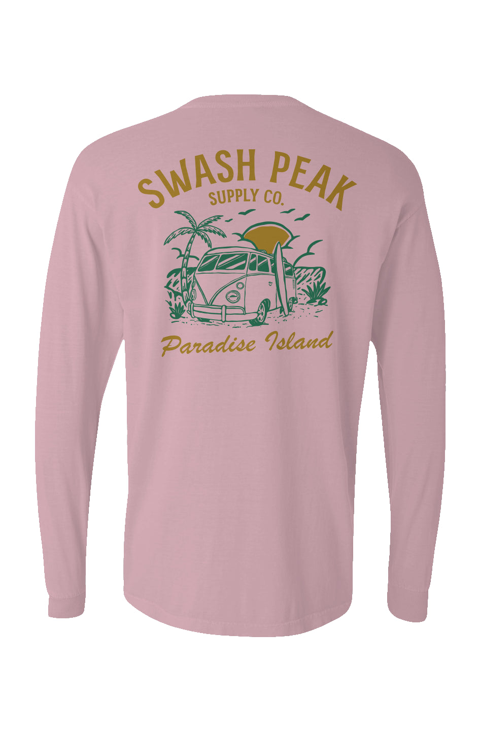 Paradise Island Long Sleeve Unisex Tee