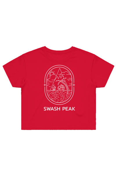 Swash Peak Van Life Crop Tee