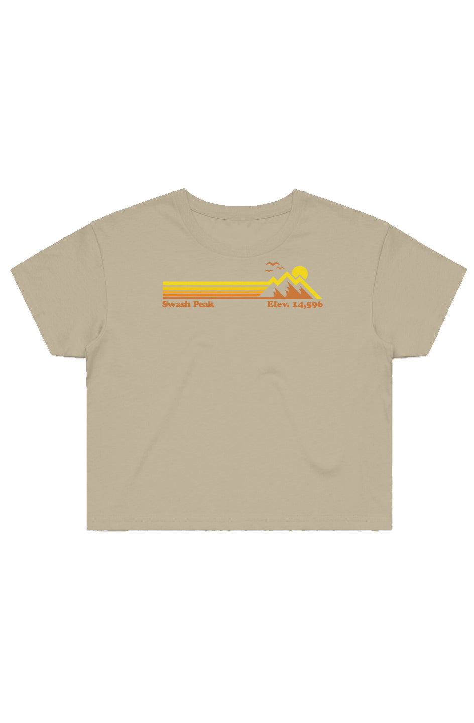 Swash Peak Elevation Crop Tee