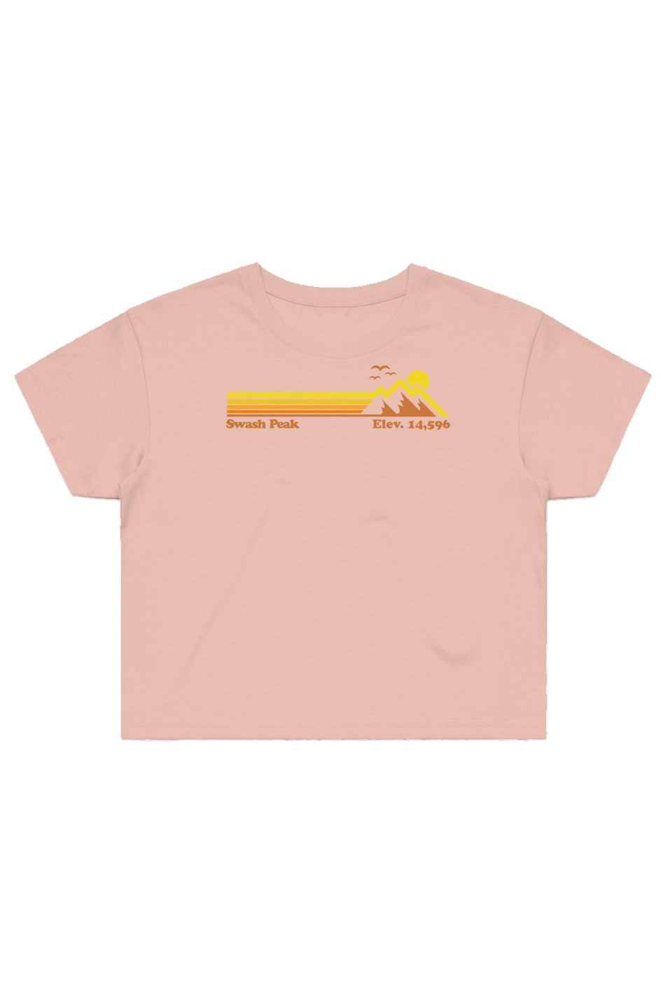 Swash Peak Elevation Crop Tee