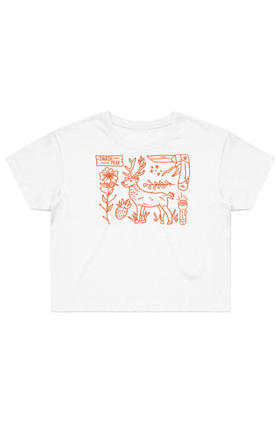 Wild Deer Crop Tee