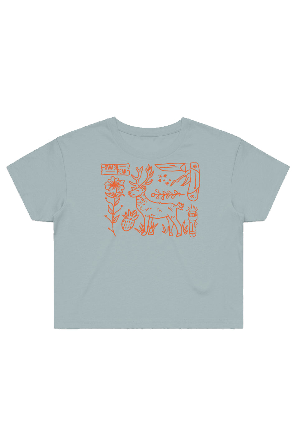 Wild Deer Crop Tee