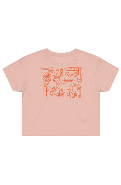 Wild Deer Crop Tee