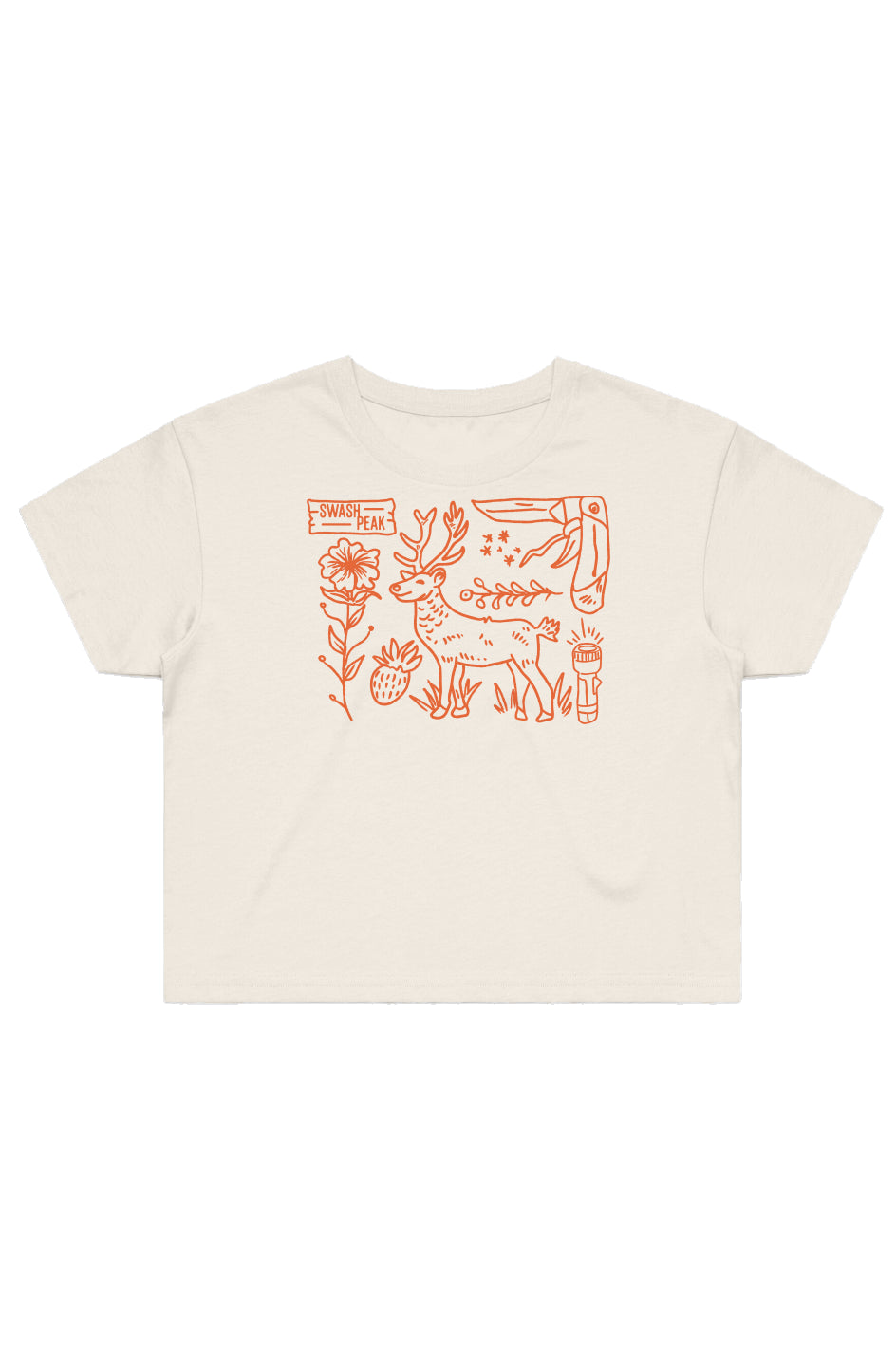 Wild Deer Crop Tee