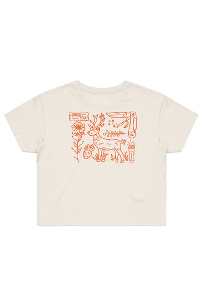 Wild Deer Crop Tee