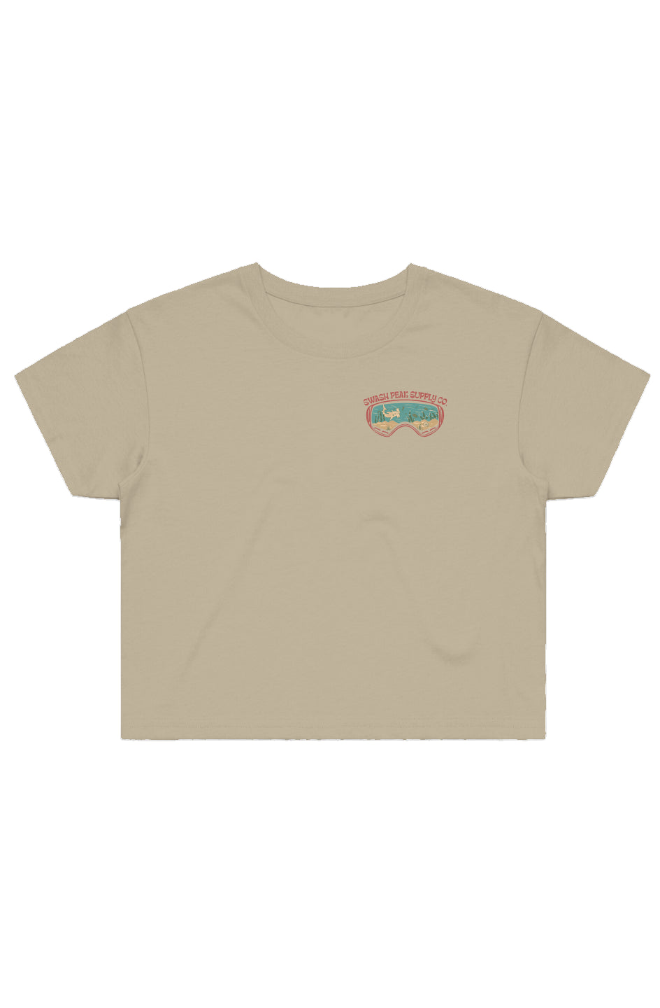 Dive Goggles Crop Tee