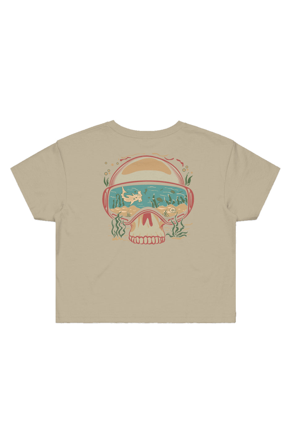 Dive Goggles Crop Tee