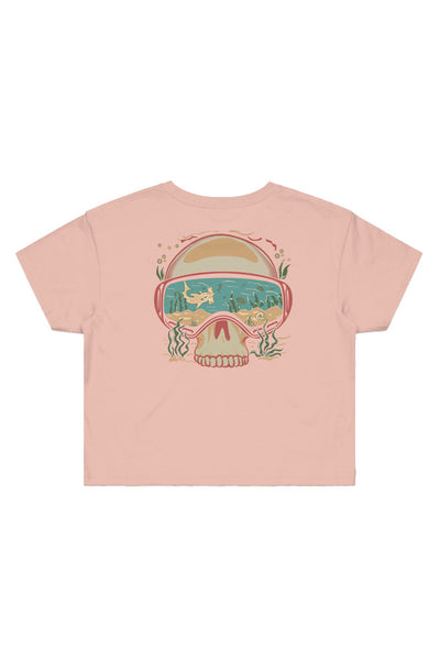 Dive Goggles Crop Tee