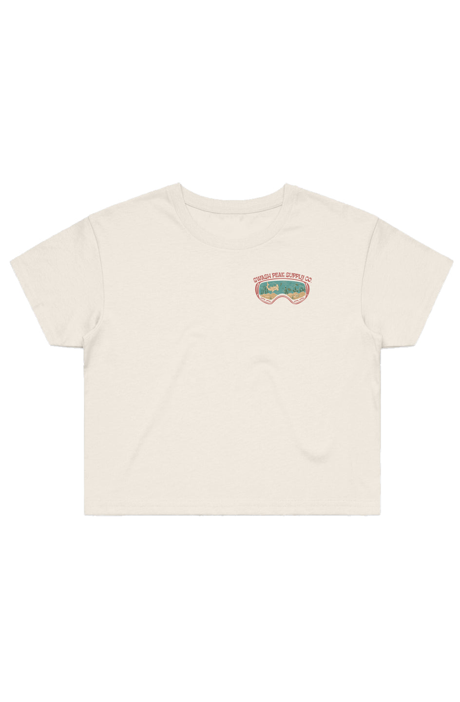 Dive Goggles Crop Tee