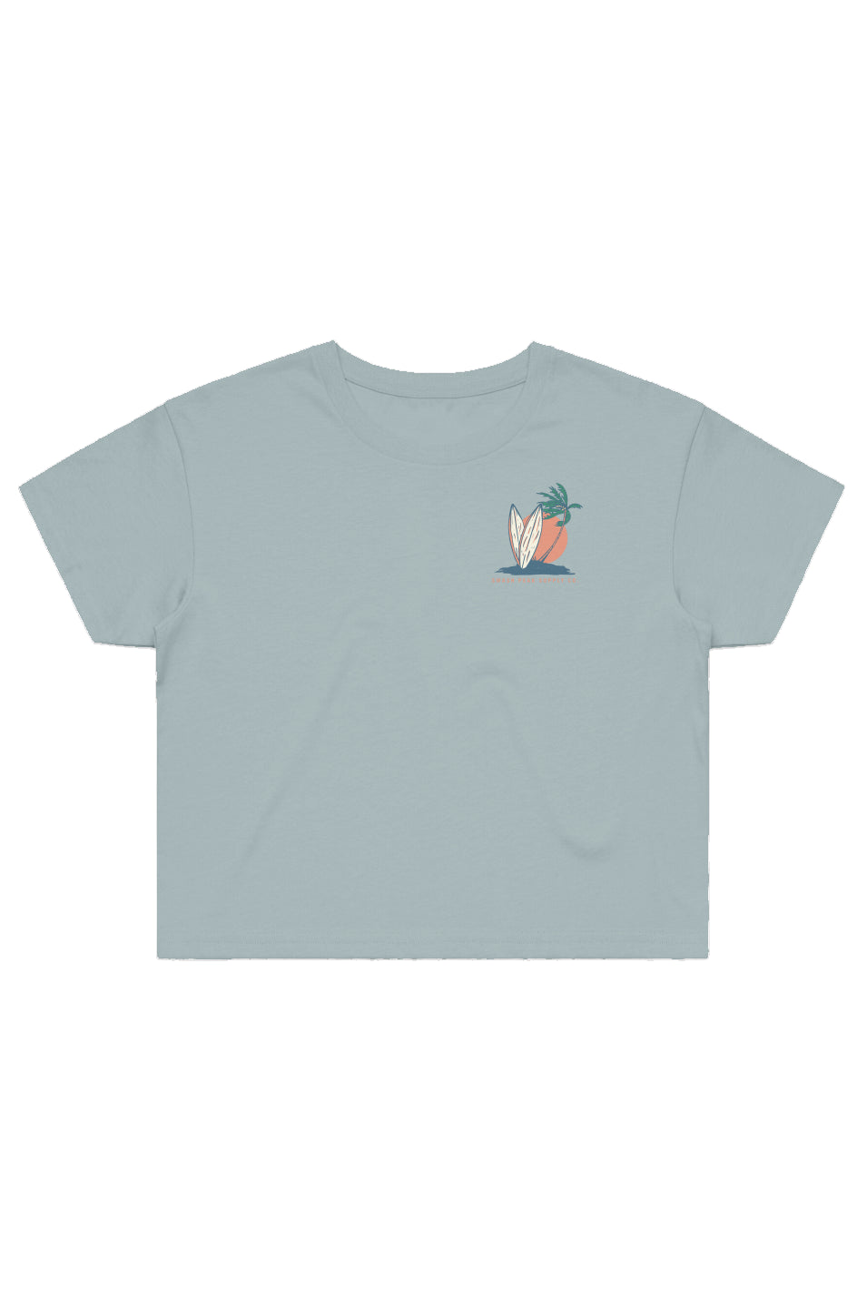 Endless Waves Crop Tee