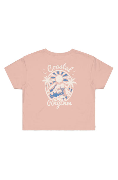 Coastal Rhythm Crop Tee