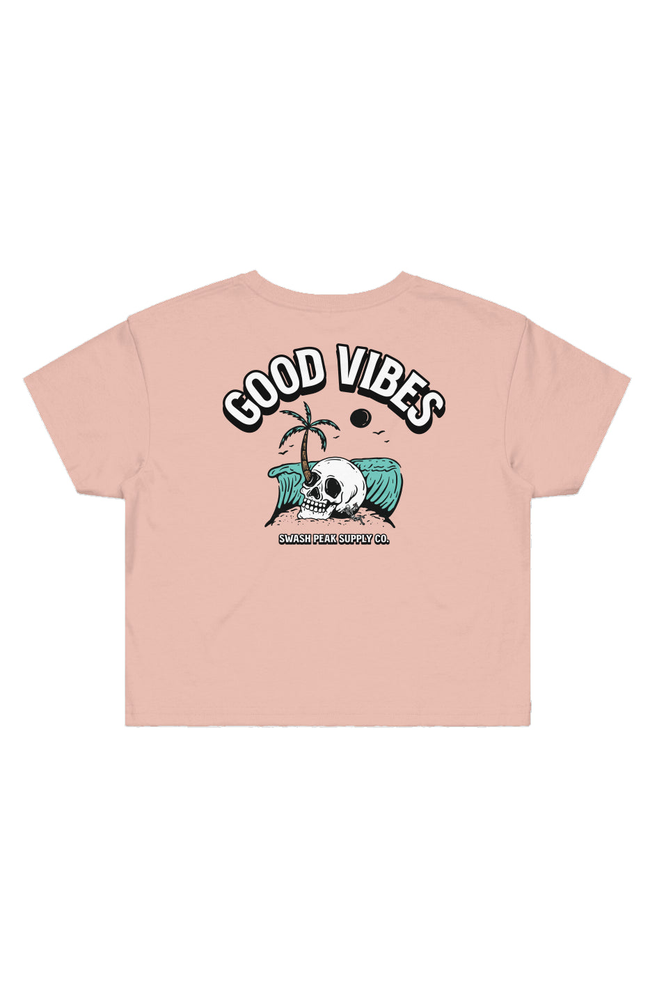 Good Vibes Crop Tee