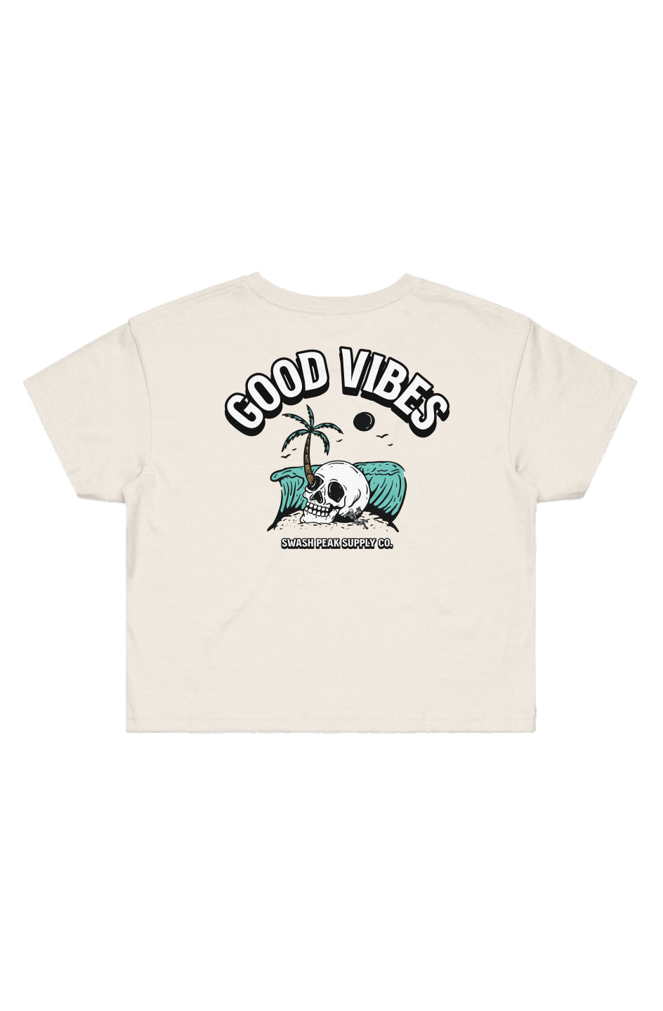 Good Vibes Crop Tee