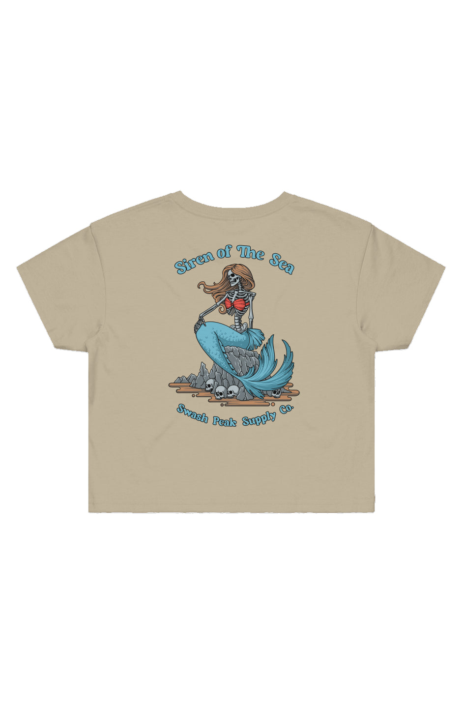 Siren of the Sea Crop Tee