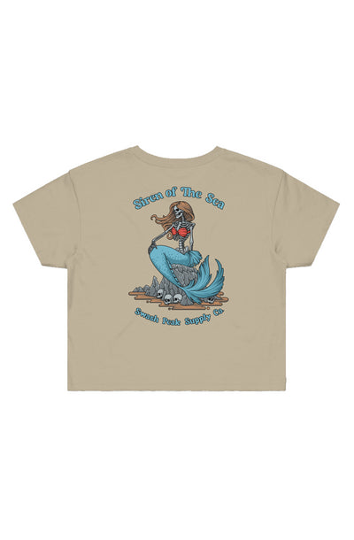 Siren of the Sea Crop Tee