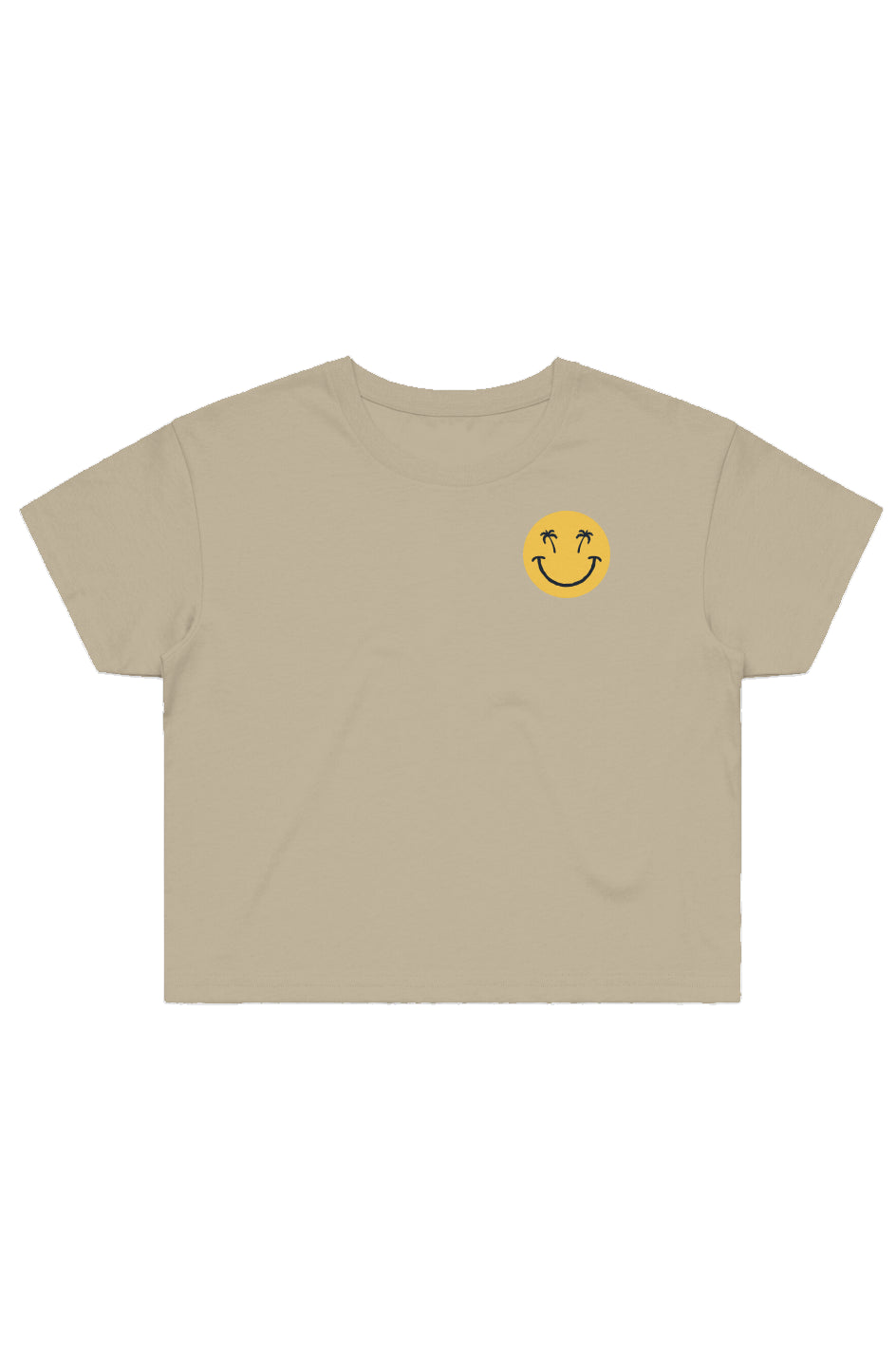 Swash Peak Smiley Crop Tee