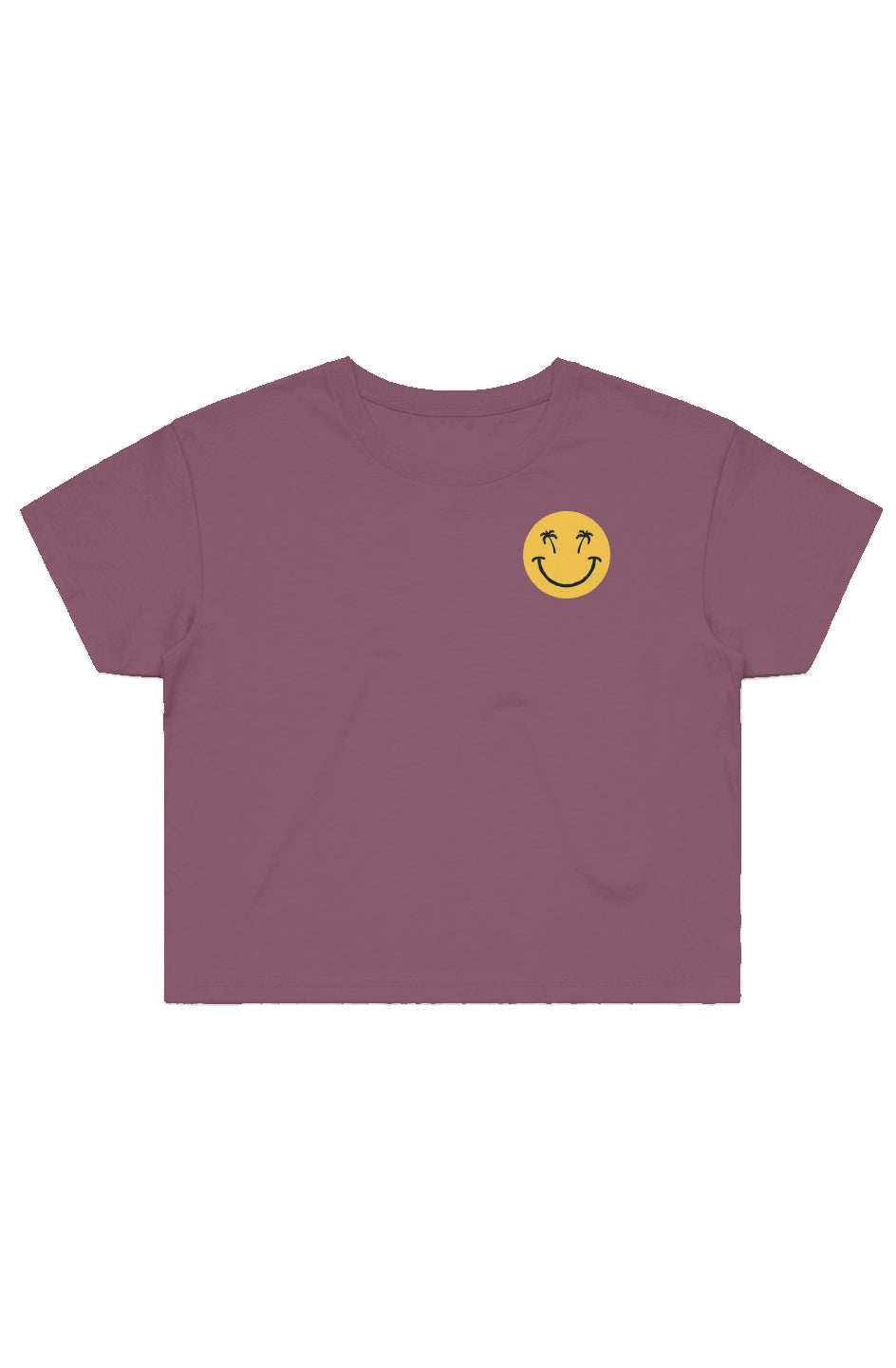 Swash Peak Smiley Crop Tee