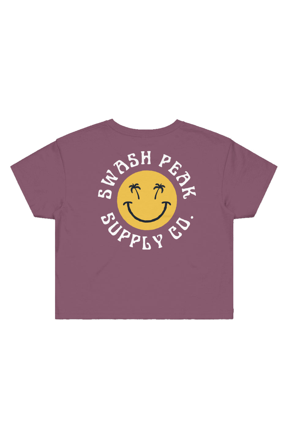 Swash Peak Smiley Crop Tee