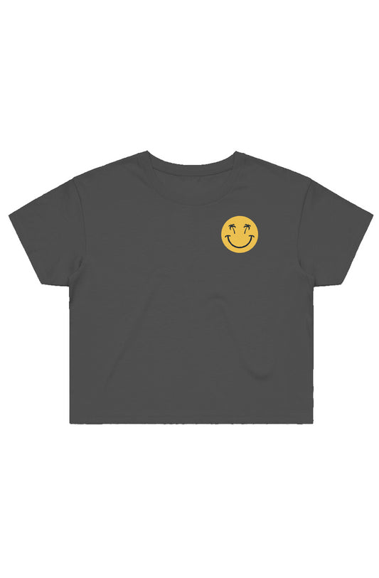 Swash Peak Smiley Crop Tee