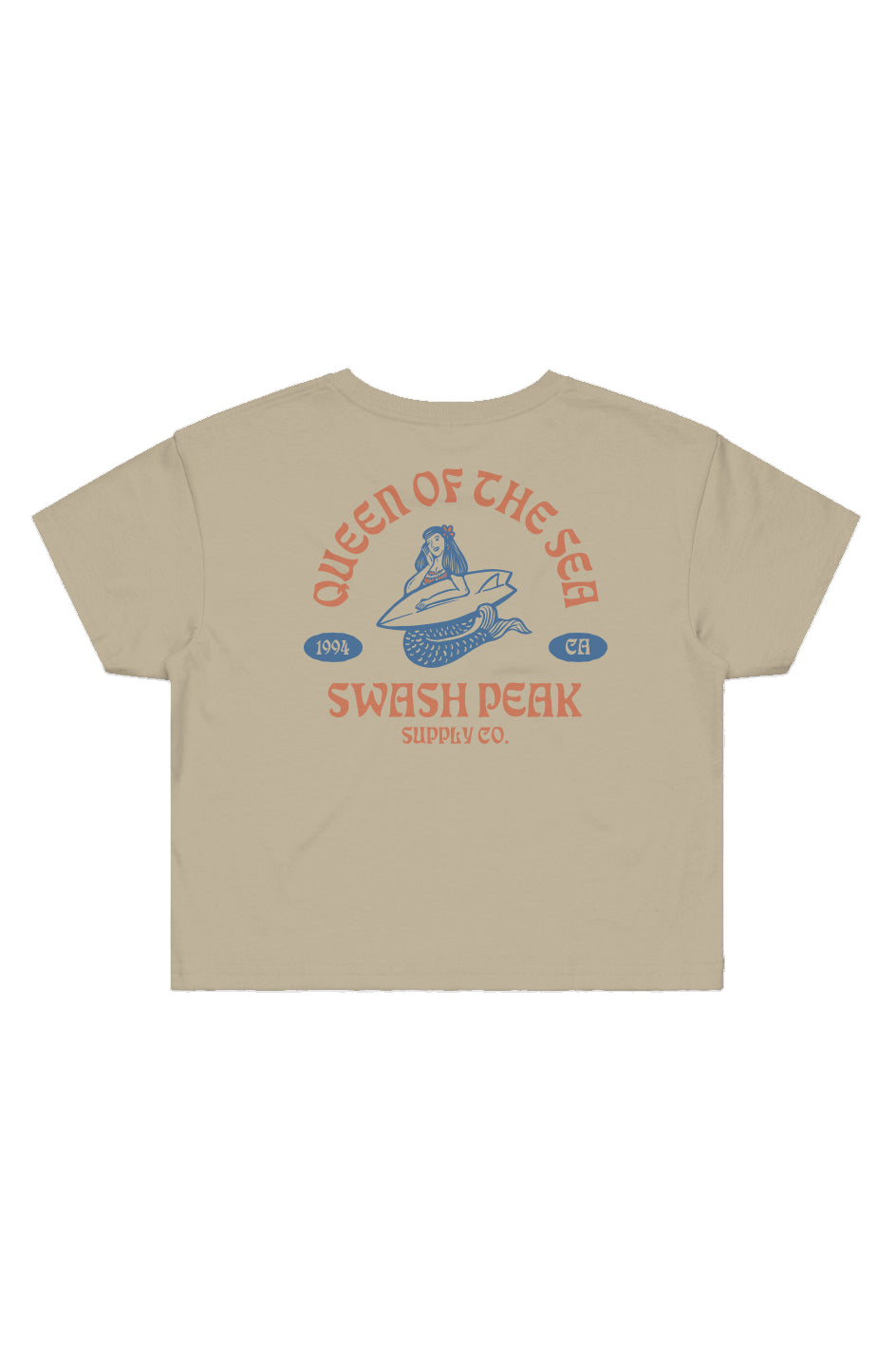 Queen of the Sea Crop Tee