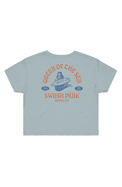 Queen of the Sea Crop Tee