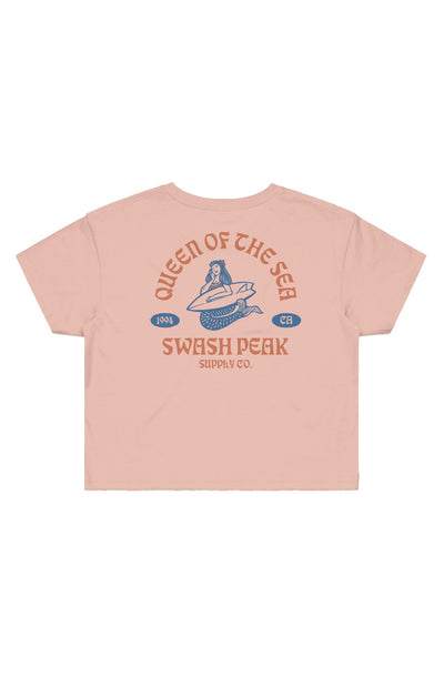 Queen of the Sea Crop Tee